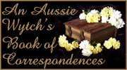 An Aussie Wytch's Book of Correspondences